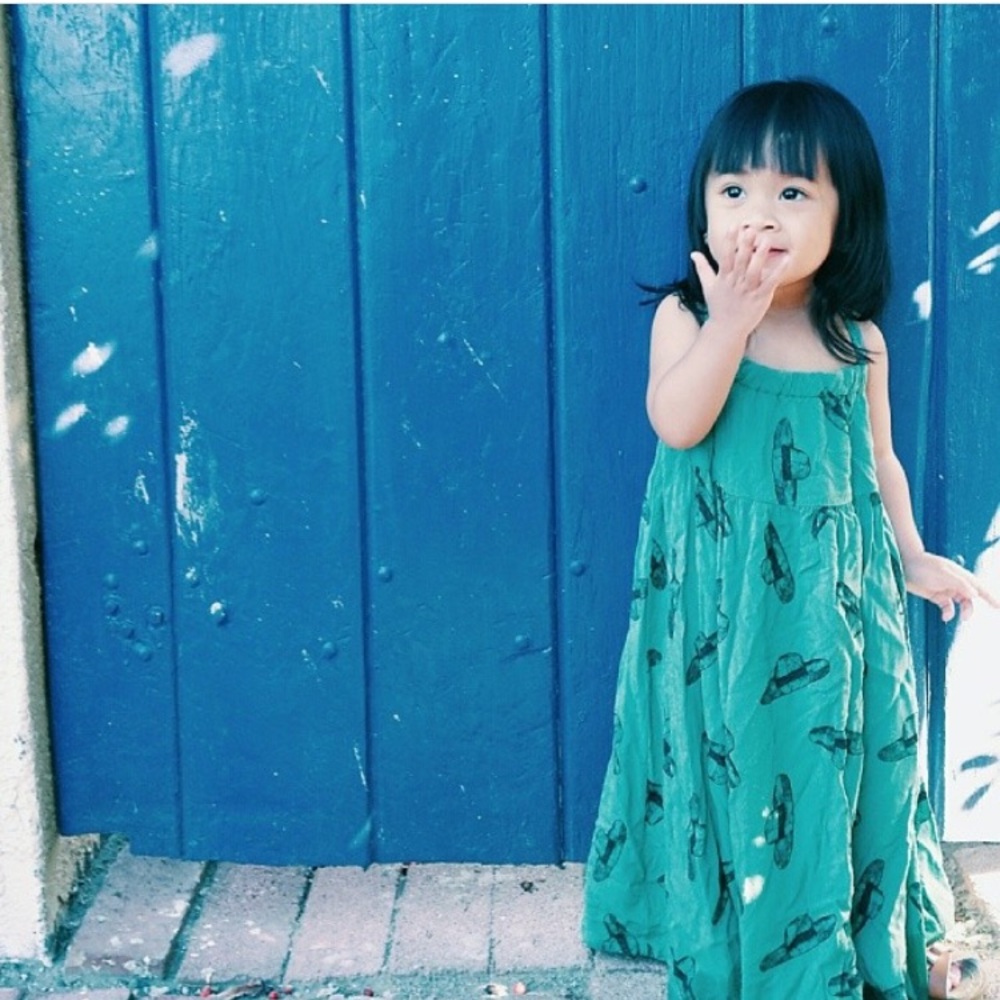 Bobo Choses hat maxi dress